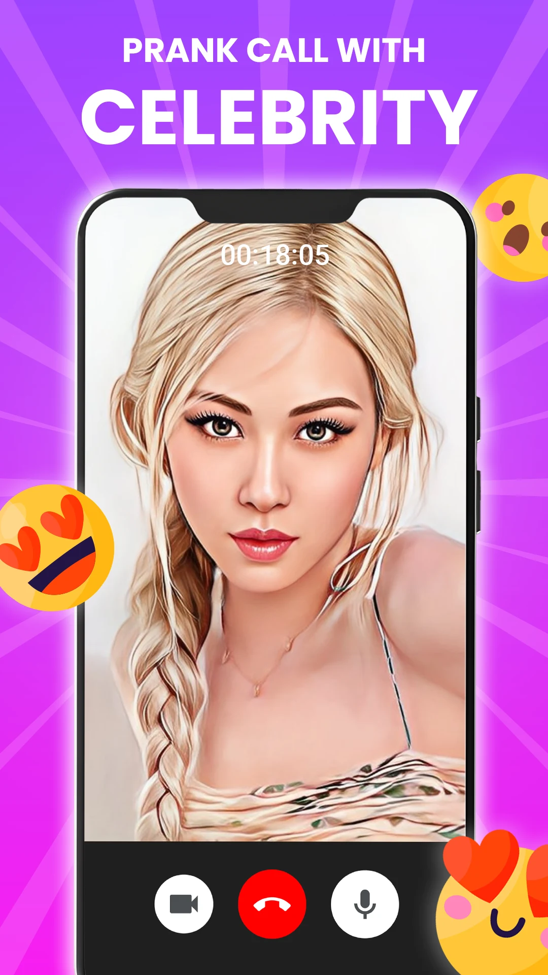 Prank Call - Idol Video Call screenshot
